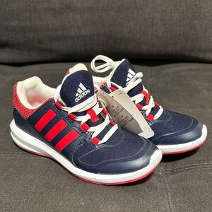 Adidas Kids Sneakers in Dark Blue and Bright Red
